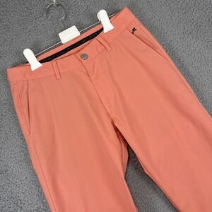 Maide Bonobos Golf Pants‎ Mens 29x30  Pink Salmon Chino Stretch Performance